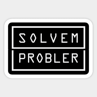 Solvem Probler Sticker